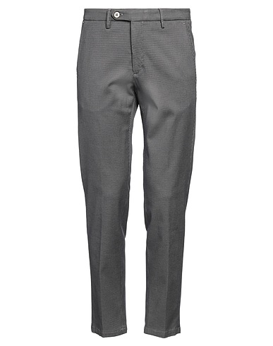 MICHAEL COAL Casual pants Lead 49% Cotton, 49% Modal, 2% Elastane