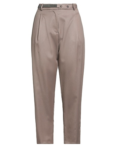 FABIANA FILIPPI Pantalone Khaki 100% Lana Vergine, Ecobrass