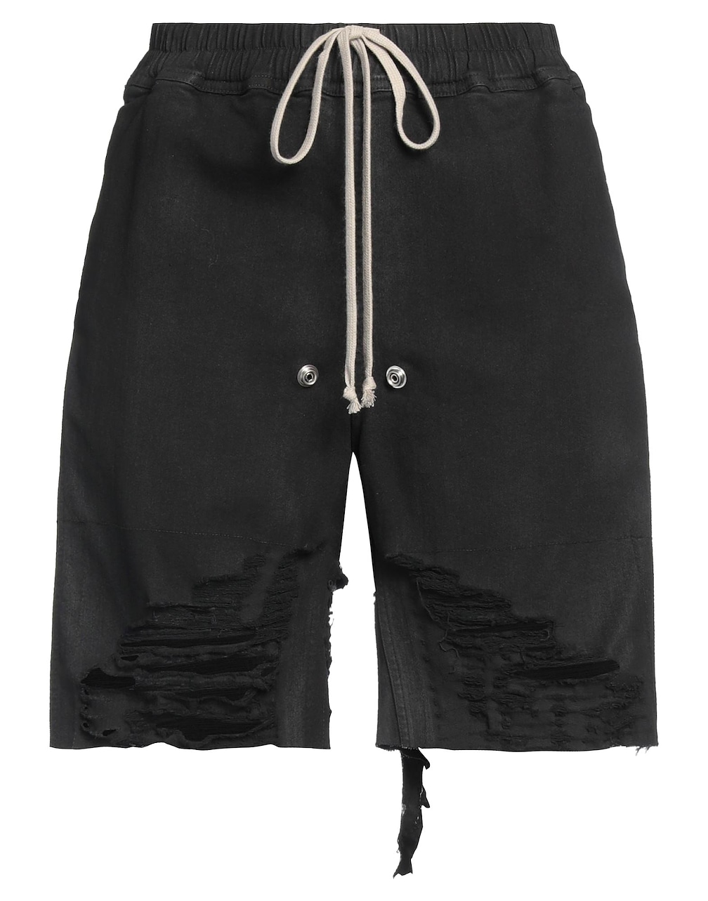 RICK OWENS - Denim shorts