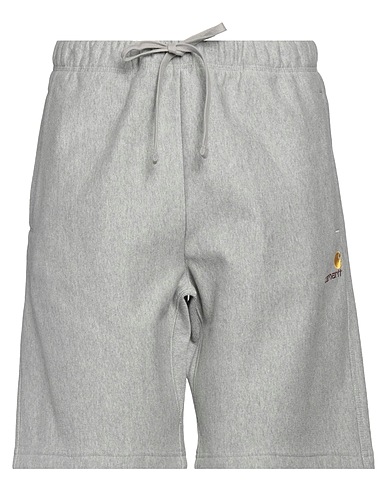 CARHARTT Shorts & Bermuda Grey 80% Cotton, 20% Polyester