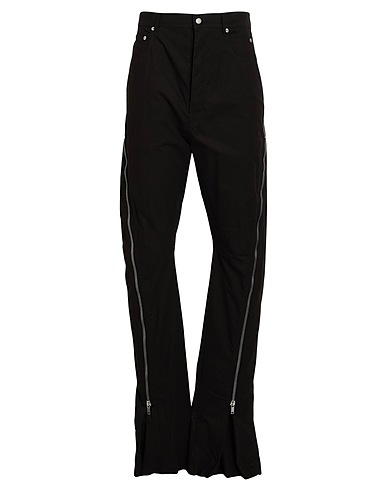 RICK OWENS Casual trouser Black 100% Cotton