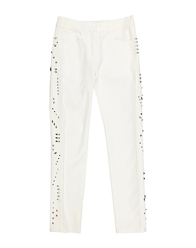 GIVENCHY Pantaloni jeans Bianco 98% Cotone, 2% Elastan, Poliestere, Poliammide