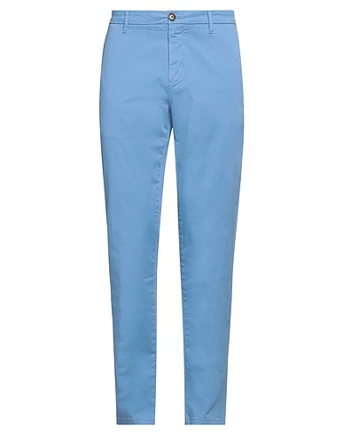 SUN 68 Casual trouser Light blue 97% Cotton, 3% Elastane