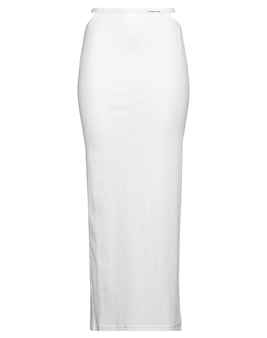 ALEXANDERWANG.T Long skirt White 100% Cotton