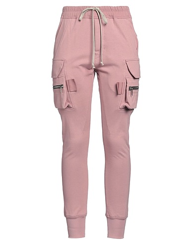 RICK OWENS Casual pants Antique rose 100% Cotton