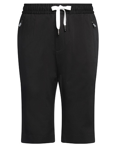DOLCE&GABBANA Shorts & Bermuda Black 97% Cotton, 3% Elastane