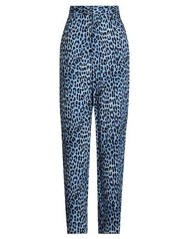 LANEUS Casual trouser Light blue 100% Viscose
