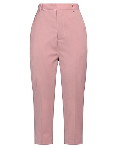 RICK OWENS Pantalone Rosa antico 100% Lana Vergine