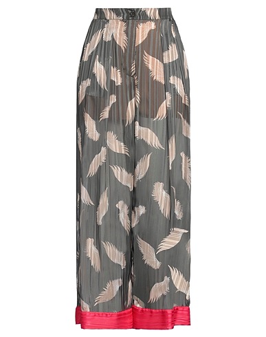 SEMICOUTURE Casual trouser 98% Polyester, 2% Metallic fiber