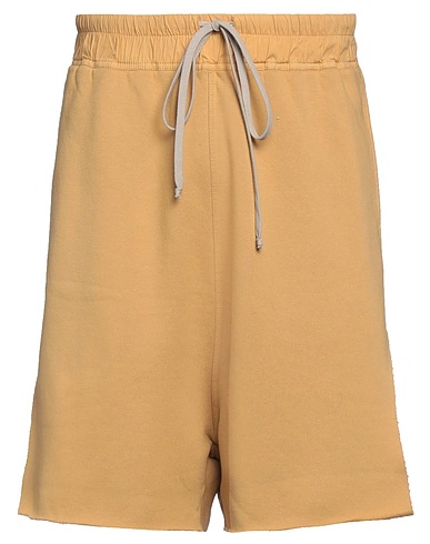 DRKSHDW by RICK OWENS Shorts & Bermuda Mustard 100% Cotton, Elastane