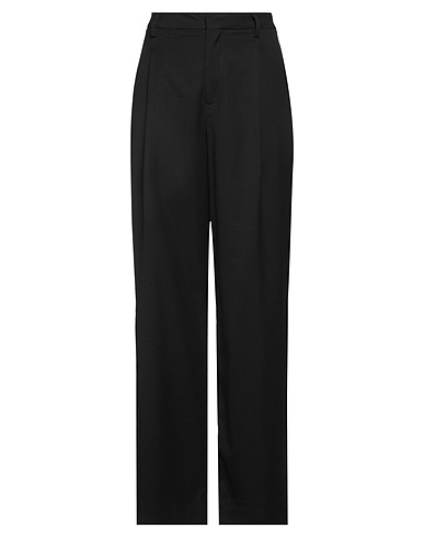 MAISON SCOTCH Pantalone Nero 74% Poliestere, 24% Viscosa, 2% Elastan