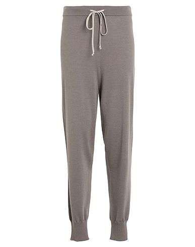 RICK OWENS Casual pants Grey 97% Cashmere, 2% Polyamide, 1% Elastane