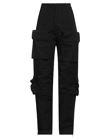 1989 STUDIO Casual trouser Black Cotton