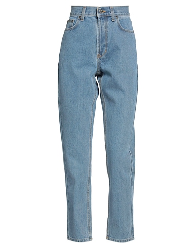 LEBRAND Denim trousers Blue 100% Cotton