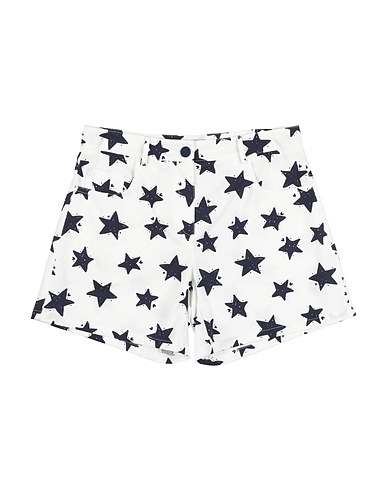 MIMISOL Shorts & Bermuda White 98% Cotton, 2% Elastane