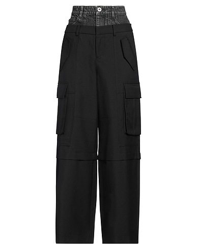 MISS SIXTY Hosen Schwarz 56% Polyester, 44% Wolle, Baumwolle