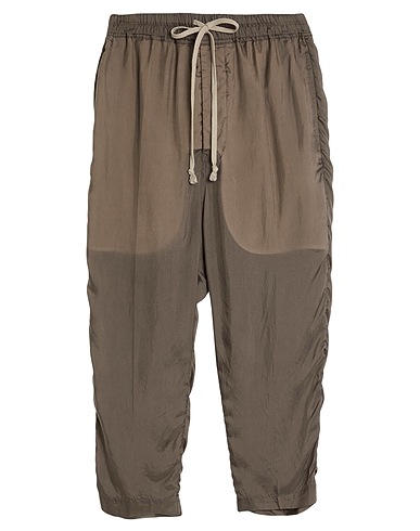 RICK OWENS Casual trouser Grey 100% Cupro, Buffalo Horn