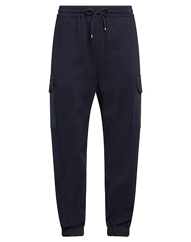 BRUNELLO CUCINELLI Casual pants Midnight blue 67% Cotton, 33% Polyamide
