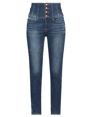 MISS SIXTY Denim pants Blue 32% Cotton, 31% Polyester, 18% Synthetic fibers, 14% Lyocell, 5% Cashmere