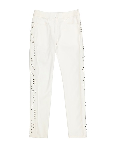 GIVENCHY Pantaloni jeans Bianco 98% Cotone, 2% Elastan, Poliestere, Poliammide