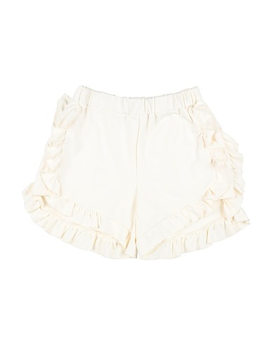 MIMISOL Shorts & Bermuda White 49% Polyamide, 43% Cotton, 8% Elastane