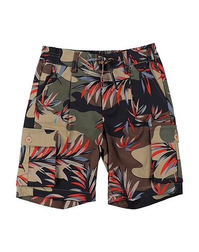 DANIELE ALESSANDRINI Shorts & Bermuda Blu notte 97% Cotone, 3% Elastan