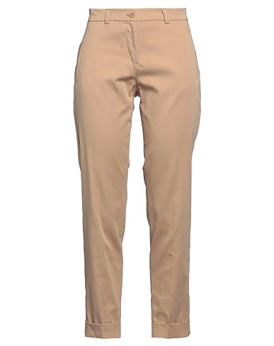 CARACTÈRE Casual trouser Sand 72% Cotton, 25% Polyester, 3% Elastane