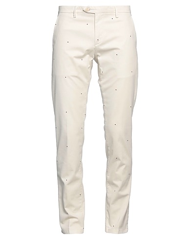 TAKESHY KUROSAWA Casual trouser 98% Cotton, 2% Elastane