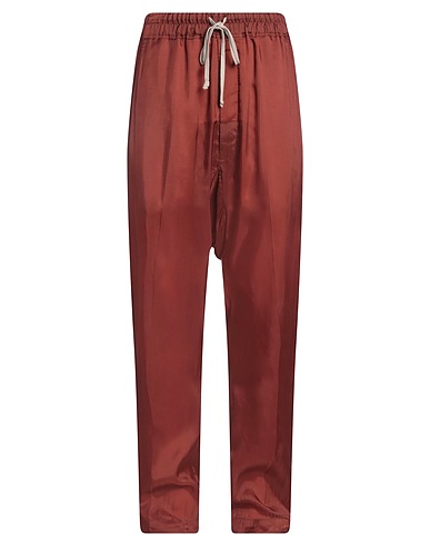 RICK OWENS Hosen Schokobraun 100% Cupro