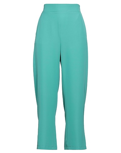 EMME by MARELLA Casual trouser VERDE CHIARO 97% Polyester, 3% Elastane