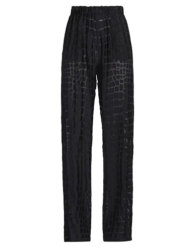 COPERNI Casual trouser Black 100% Polyester, Polyamide, Elastane