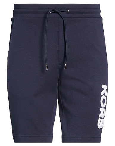 MICHAEL KORS MENS Shorts & Bermuda Midnight blue 75% Cotton, 25% Polyester