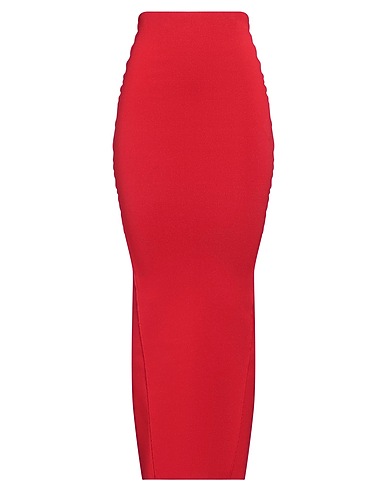RICK OWENS Long skirt 63% Viscose, 27% Polyester, 7% Polyamide, 3% Elastane