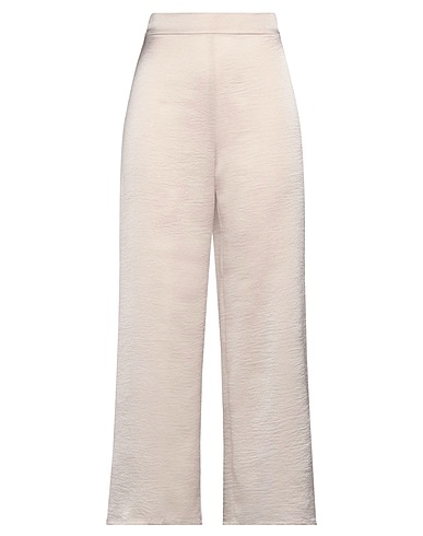 ALBA CONDE Casual trouser Beige 100% Polyester