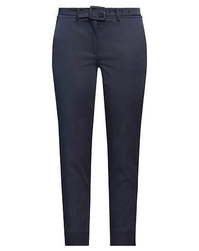 MARELLA Casual trouser Midnight blue 59% Acetate, 38% Viscose, 3% Elastane
