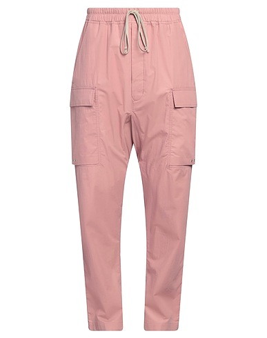RICK OWENS Casual trouser Antique rose 100% Cotton, Buffalo Horn