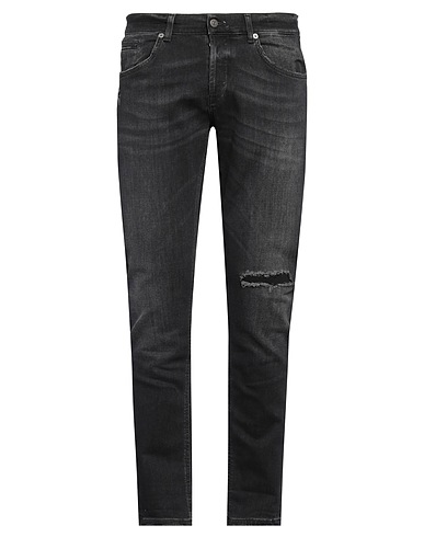 DONDUP Denim trousers 71% Cotton, 16% Polyester, 11% Modal, 2% Elastane