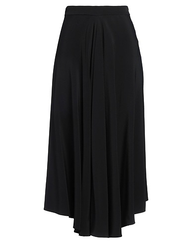 MAISON RABIH KAYROUZ Long skirt Black 97% Viscose, 3% Elastane