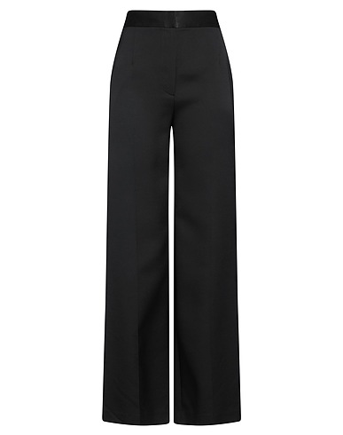 THE ROW Casual trouser Black 57% Wool, 43% Viscose, Silk