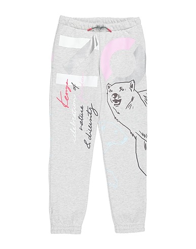 KENZO KIDS Hosen Hellgrau 100% Baumwolle