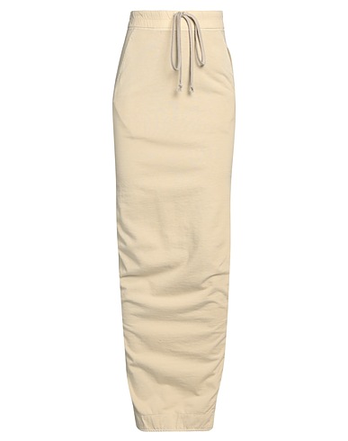 DRKSHDW by RICK OWENS Long skirt 100% Cotton, Elastane