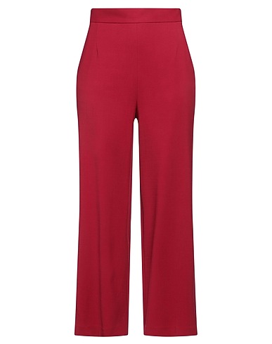 THE ROW Casual trouser Burgundy 96% Virgin Wool, 4% Elastane