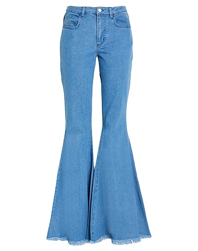 MARQUES' ALMEIDA Denim pants Blue 100% Cotton