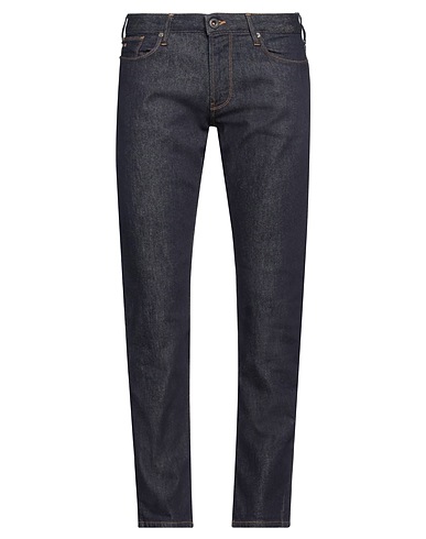 EMPORIO ARMANI Denim pants Blue 98% Cotton, 2% Elastane