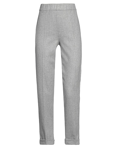 D.EXTERIOR Pantalon Gris clair 55% Laine vierge, 45% Polyester