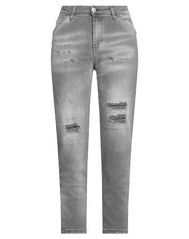 ANGELO MARANI Pantaloni jeans Grigio 78% Cotone, 16% Lyocell, 4% Poliestere, 2% Elastan