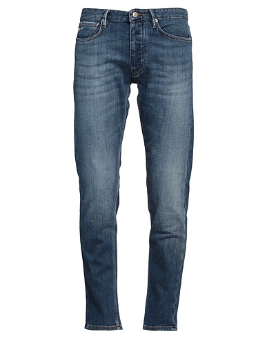 EMPORIO ARMANI Denim trousers Blue 99% Cotton, 1% Elastane