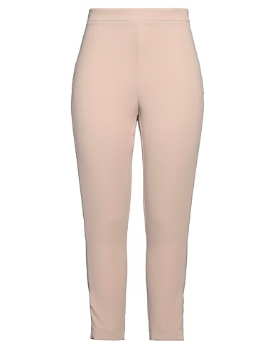 ALBA CONDE Casual pants Beige 100% Polyester