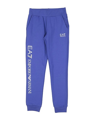 EA7 Casual trouser Purple 95% Cotton, 5% Elastane