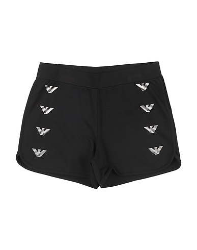 EA7 Shorts & Bermuda Nero 96% Cotone, 4% Elastan